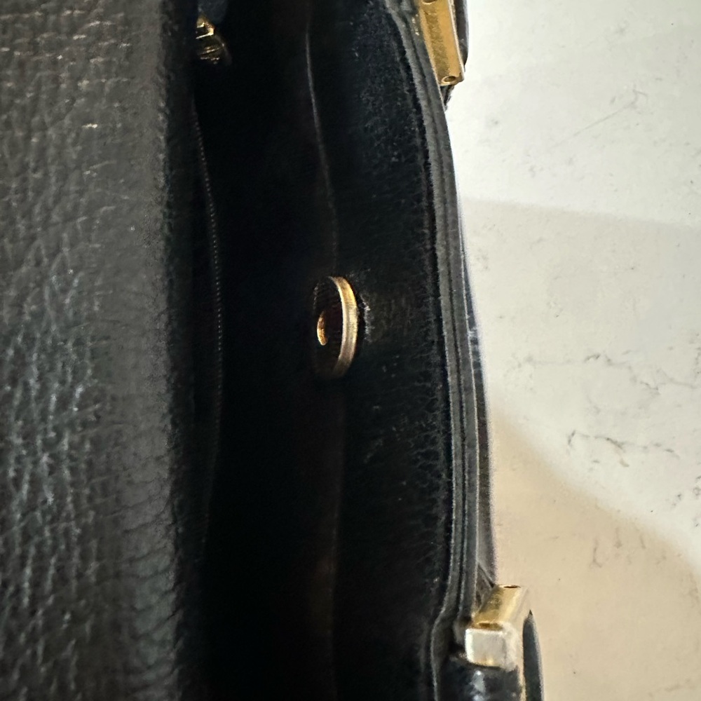 MCM Michael Cromer Black Leather Satchel Bag - Picture 8 of 10